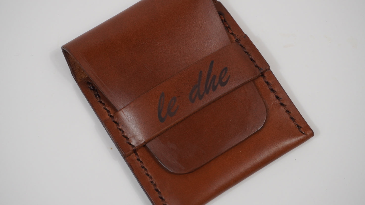leather card holder
