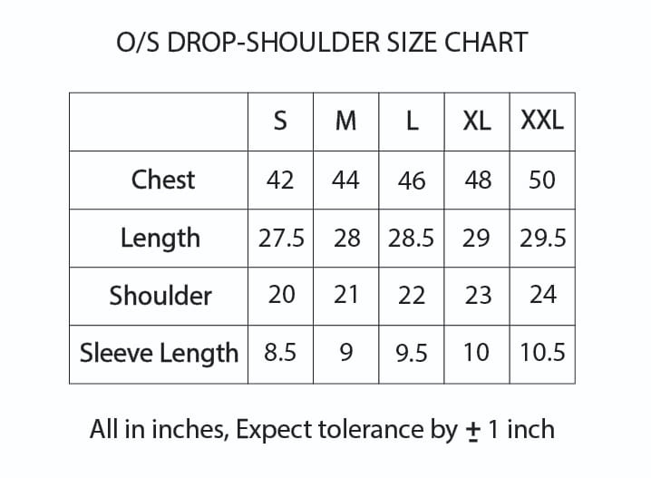 Oversized Fit T-shirts